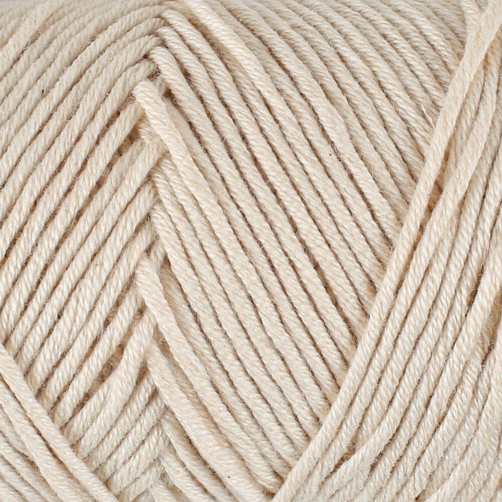La Mia Baby Cotton Yarn, Cream - L002