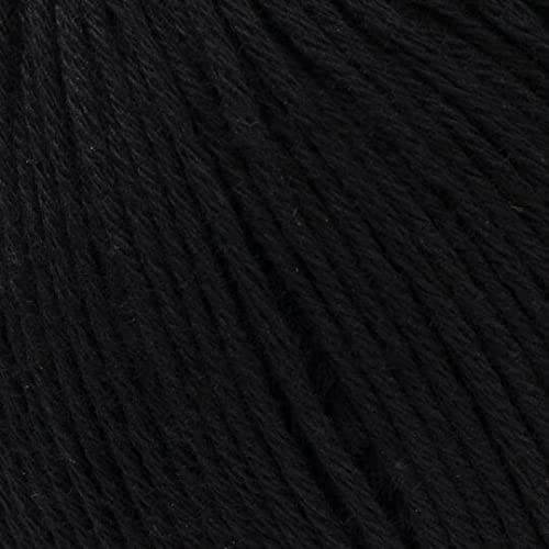 La Mia Cottony Baby Yarn, Black - P21