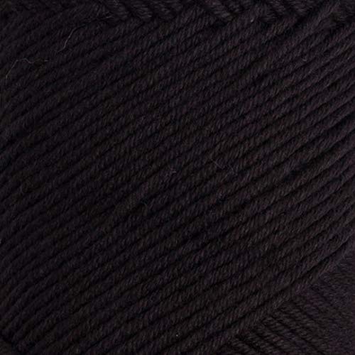 La Mia Baby Cotton Yarn, Black - L006