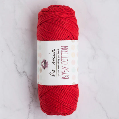 La Mia Baby Cotton Yarn, Red - L033