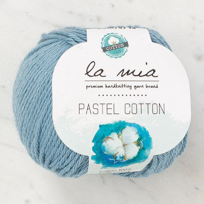 La Mia Pastel Cotton Yarn, Indigo - L187