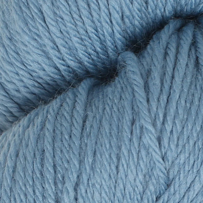 La Mia Natural Wool Knitting Yarn Hank, Blue - L204