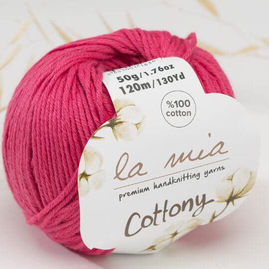 La Mia Cottony Baby Yarn, Fuchsia - P6